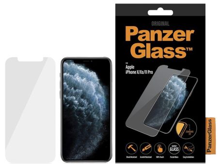 iPhone 11 Pro   Xs   X PanzerGlass Standard Fit Skærmbeskyttelse - Gennemsigtig Online Sale