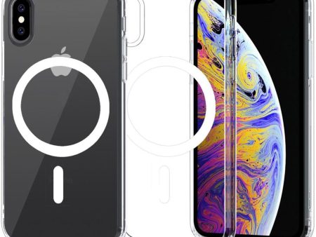 iPhone X   XS Tech-Protect Magmat Cover - MagSafe Kompatibel - Gennemsigtig Online now