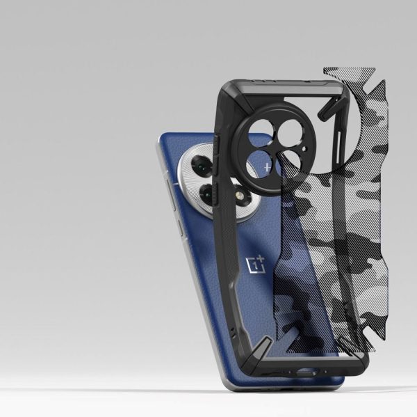 OnePlus 13 Ringke Fusion X Cover - Sort   Camouflage Online Sale