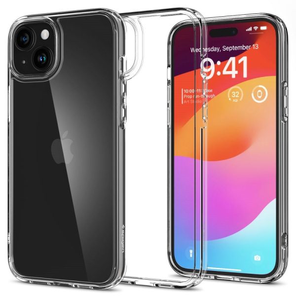 iPhone 15 Spigen Ultra Hybrid Cover - Gennemsigtig Online Hot Sale