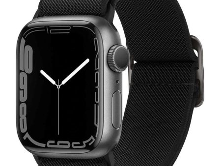 Spigen Fit Lite Apple Watch (42 44 SE 45 46 49mm) Stof Rem - Sort Online Hot Sale