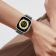 Apple Watch (42 44 SE 45 46 49mm) Tech-Protect Nylon Pro Rem - Sort Fashion