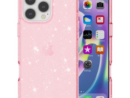 EIDERWOOD iPhone 16 Pro Hybrid Plastik Cover - Lyserød Glitter Discount