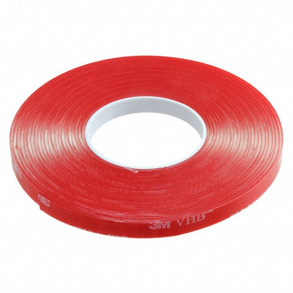 Double Sided Red Tape - (Width 5mm, Length 10m). Fashion