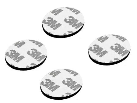 3M 40mm Dia Multipurpose Double Sided Sponge Glue Adhesive Dash pad for GPS-4Pcs. For Sale