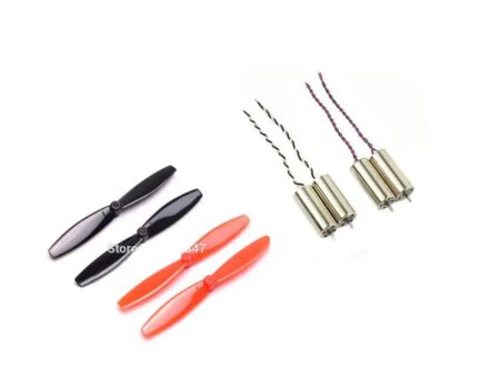 65mm Blade Propeller Prop with 8520 CW & CCW Coreless Brushed Motor For Indoor Racing Drone Quad-copter For Sale