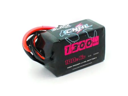 CNHL Black Series 1300mAh 6S 100C Lipo Battery. For Cheap