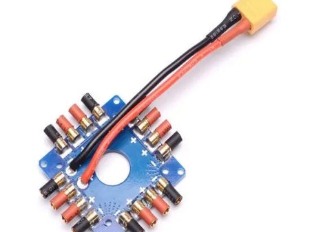 ESC Power Distribution Board Soldered XT60 Plug & 3.5mm Banana Bullet Connectors For 250mm Multicopter FPV Hot on Sale