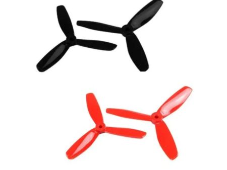 5045 3 Blades Propeller Black & Amp, Red CW & CCW Online Sale