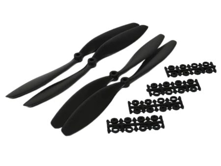 1045(10×4.5) SF Props 2CW+2CCW-2pair Black For Discount