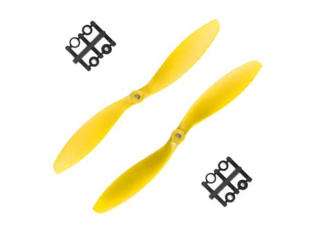 Orange HD Propellers 9047(9X4.7) ABS Yellow 1CW+1CCW-1pair Supply