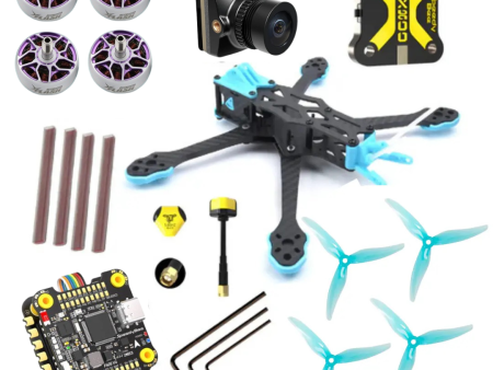 5 inch Apex DC HD Frame 4 – 6S Analog FPV Drone Kit For Sale