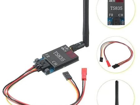 TS835 Fpv 5.8G 600Mw 48Ch (2-6S) Wireless Av Transmitter Sale