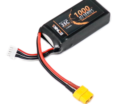 14.8V 1000mAh 4S 35C Lithium Polymer Battery Pack (Brand Bonka) For Sale