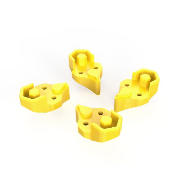 TPU 3D Protective tripod of Arm Yellow – (4pcs) Online