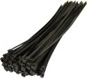 Self Locking Adjustable Nylon Cable Ties | Zip Ties (black) 100pcs – 150mm. Online Sale