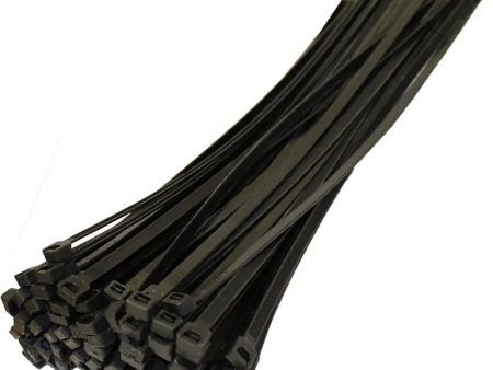 Self Locking Adjustable Nylon Cable Ties | Zip Ties (black) 100pcs – 150mm. Online Sale