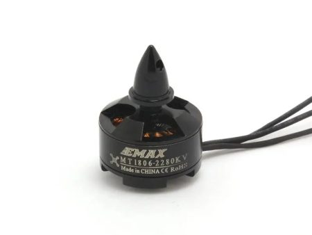 EMAX MT1806 Brushless DC Motor KV2280 (Original) – Black Cap (CW) on Sale