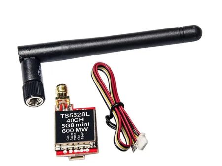 TS5828L 5.8G 600MW 40CH Transmitter with Antenna Fashion