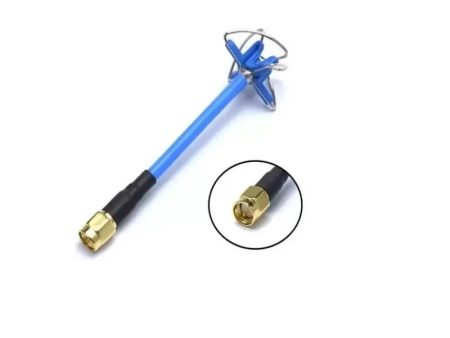 4 Leaf Clover RHCP SMA Male Antenna Hot on Sale