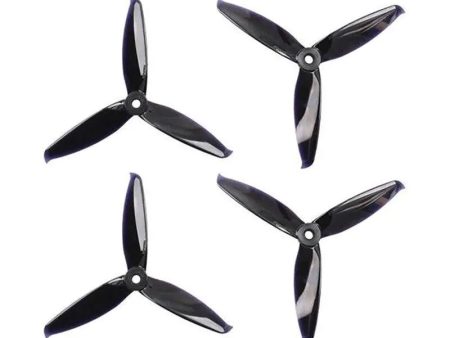 6042 Tri Blade Flash HD Propellers 2CW+2CCW - (2 Pairs) - Black. Fashion