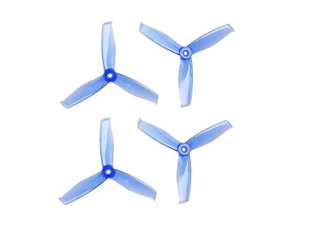 5055 HD Tri Blade Flash Propellers 2CW+2CCW (2 Pair) - Clear Blue. Sale