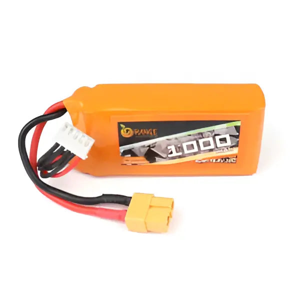 14.8V 1000mAh 30C 4S Lithium Polymer Battery Pack (Orange). For Sale