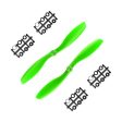 Orange HD Propellers 8045(8X4.5) ABS Green 1CW+1CCW-1pair Online Sale