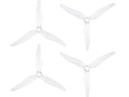 51466 HD  Tri Blade Flash Propellers 2CW+2CCW - (2 Pairs) - Milk White. Online