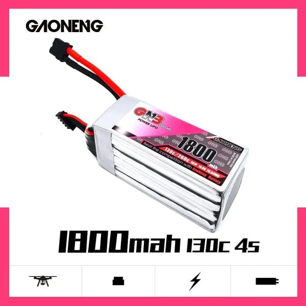 GNB 1800mAh 4S 14.8V 130C XT60U-F. Online