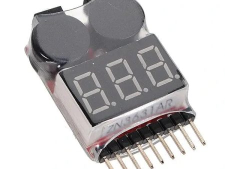 2s-8s Lipo Battery Voltage Tester | Battery Level Indicator. on Sale