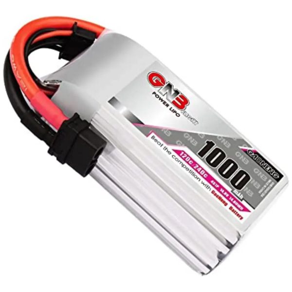 GNB 4S 1000mAh 14.8V 120C Lipo Battery. For Sale