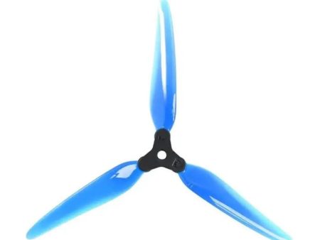 DAL Fold 2 F7 7  Folding Freestyle Propeller 2CW+2CCW - (2Pairs) - Crystal Blue. Cheap