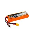 14.8V 2500mAh 4S 25C Lipo Battery with XT60 Plug (Brand Orange). Discount