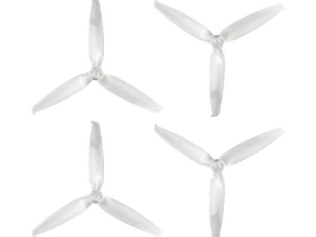 6042 Tri Blade Flash  HD Propellers 2CW+2CCW - (2 Pairs) - Transparent Clear. Discount