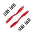 Orange HD Propellers 8045(8X4.5) ABS Red 1CW+1CCW-1pair Discount