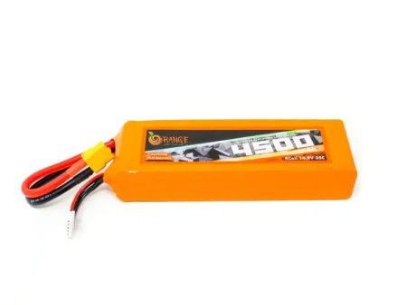 14.8V 4500mAh 4S 35C Lithium Polymer Battery Pack (Brand Orange). Hot on Sale