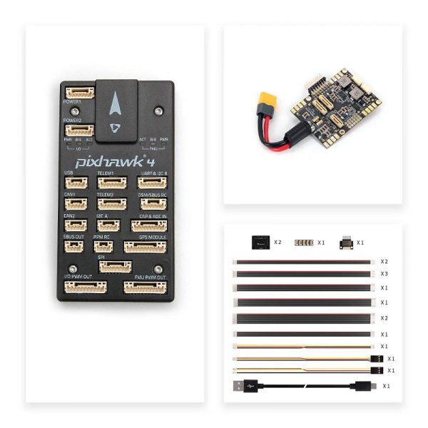 Holybro Pixhawk 4(plastic case)&PM02 12S &M10 GPS Set Supply