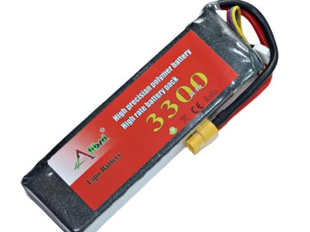 11.1V 3300mAh 3S 30C Lipo Battery With XT60 Plug (Brand ABSD). Online Sale