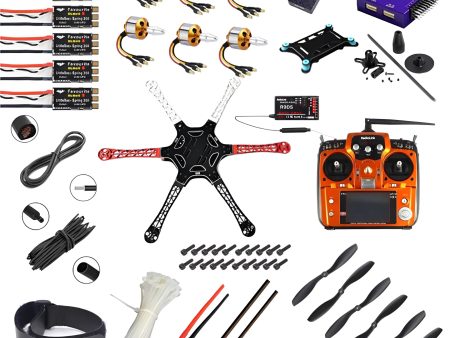 Radiolink Crossflight Flight Controller With TS100 GPS F550 hexacopter Advance Drone Kit - Flysky - Radiolink AT10 Online now