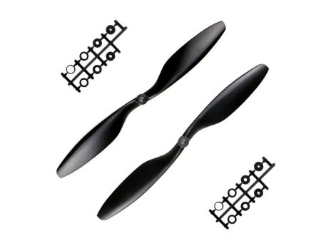 1045 Nylon Black Propellers 1CW+1CCW - (1Pair). Supply