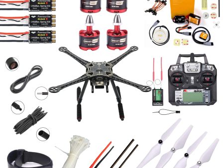 DJI NAZA M V2 Flight Controller With GPS S500 Quadcopter Drone Kit - Flysky - i6x For Cheap