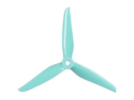 Foxeer DalProp Cyclone Triblade T5143.5 V2 Propeller 2 Pair CW+CCW-Teal Sale