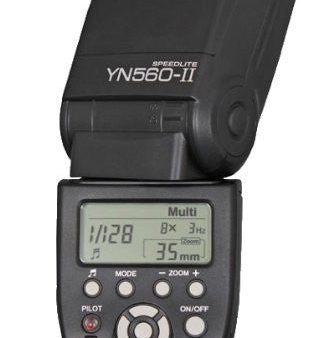 Yongnuo YN-560 II Speedlight Flash for Canon and Nikon. Online now