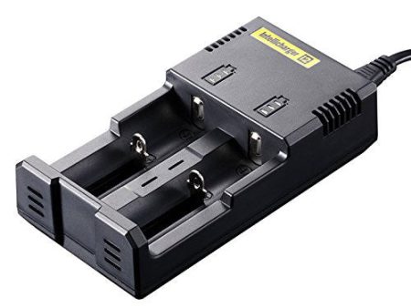 NiteCore IntelliCharger i2 Charger - for charging 18650, 16340(RCR123), 14500, AA, AAAetc. on Sale