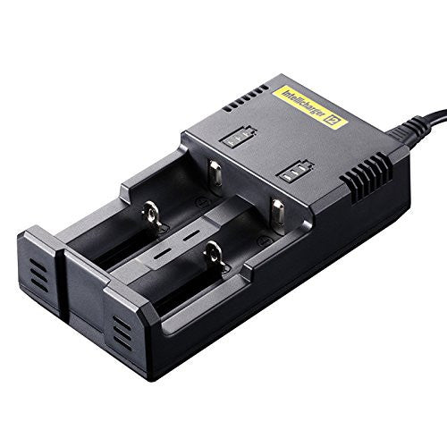 NiteCore IntelliCharger i2 Charger - for charging 18650, 16340(RCR123), 14500, AA, AAAetc. on Sale