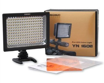 Yongnuo Pro LED Video   Studio Light YN-160s, LED Panel for Canon, Nikon, Sony, Panasonic, Samsung Camcorder or Digital SLR Cameras For Discount