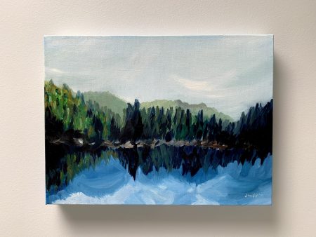 12  x 16   Montana  oil on canvas For Cheap