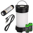 Fenix CL25R 350 lumen USB rechargeable camping lantern   work light (Black body) , 18650 rechargeable battery with Two back-up use EdisonBright CR123A Lithium Batteries Hot on Sale