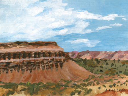 Capitol Reef Red Rocks  5 x7  Acrylic Fashion